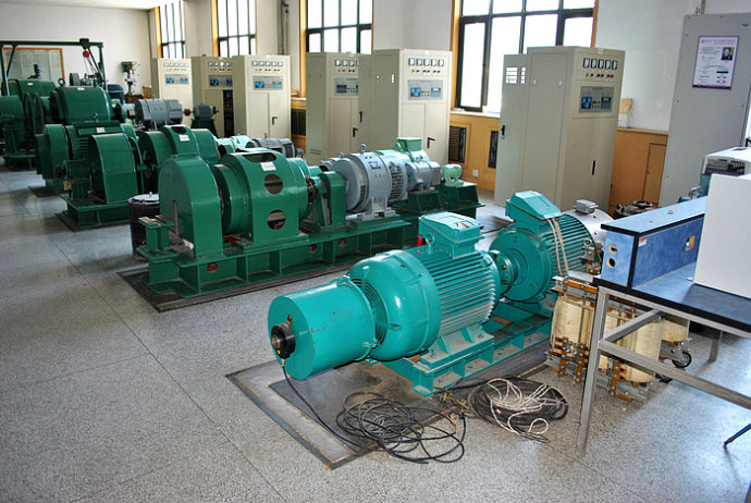察哈尔右翼中某热电厂使用我厂的YKK高压电机提供动力